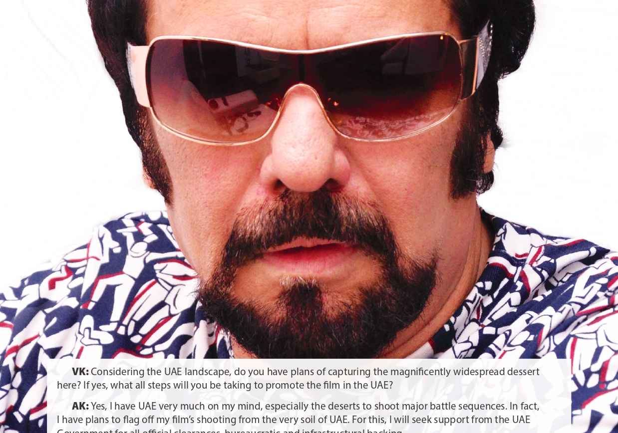 Bollywood film actor, screenwriter, producer and director: Akbar Khan