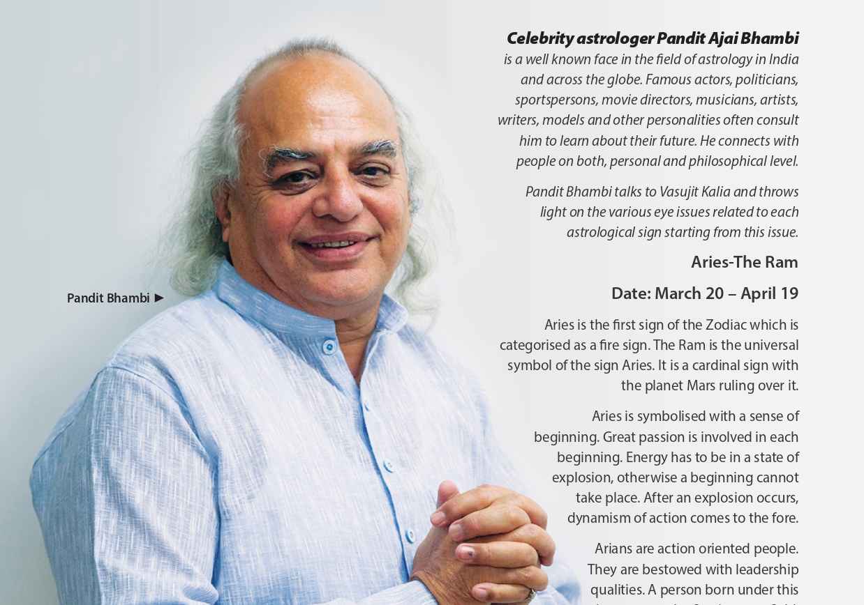 Celebrity astrologer Pandit Ajai Bhambi